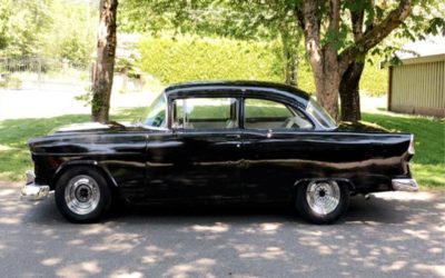 1955 Chevrolet Bel Air – Gloss Black Colour Change Full Wrap