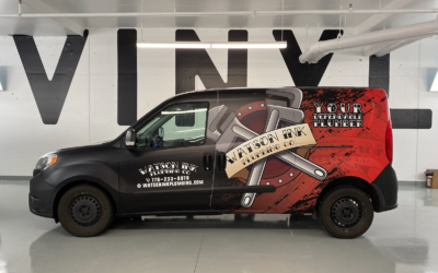 Dodge Promaster City – Custom Print Full Wrap with Matte Laminate
