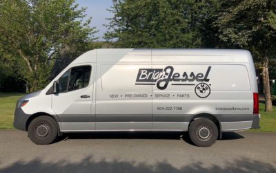 Mercedes Sprinter Van – Colour Change Partial Wrap with Decal Overlays