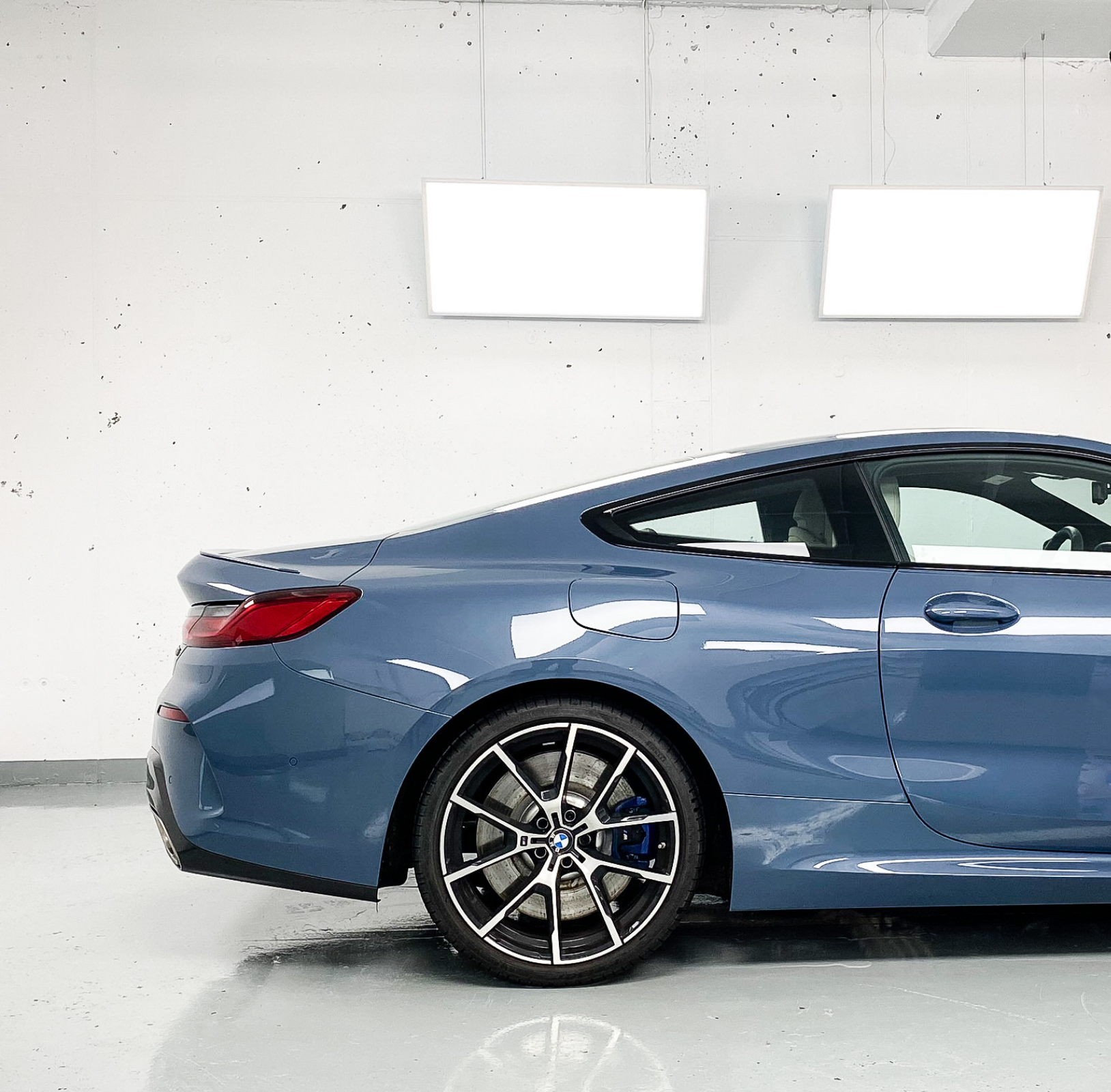 BMW 8 series sports car paint protection film